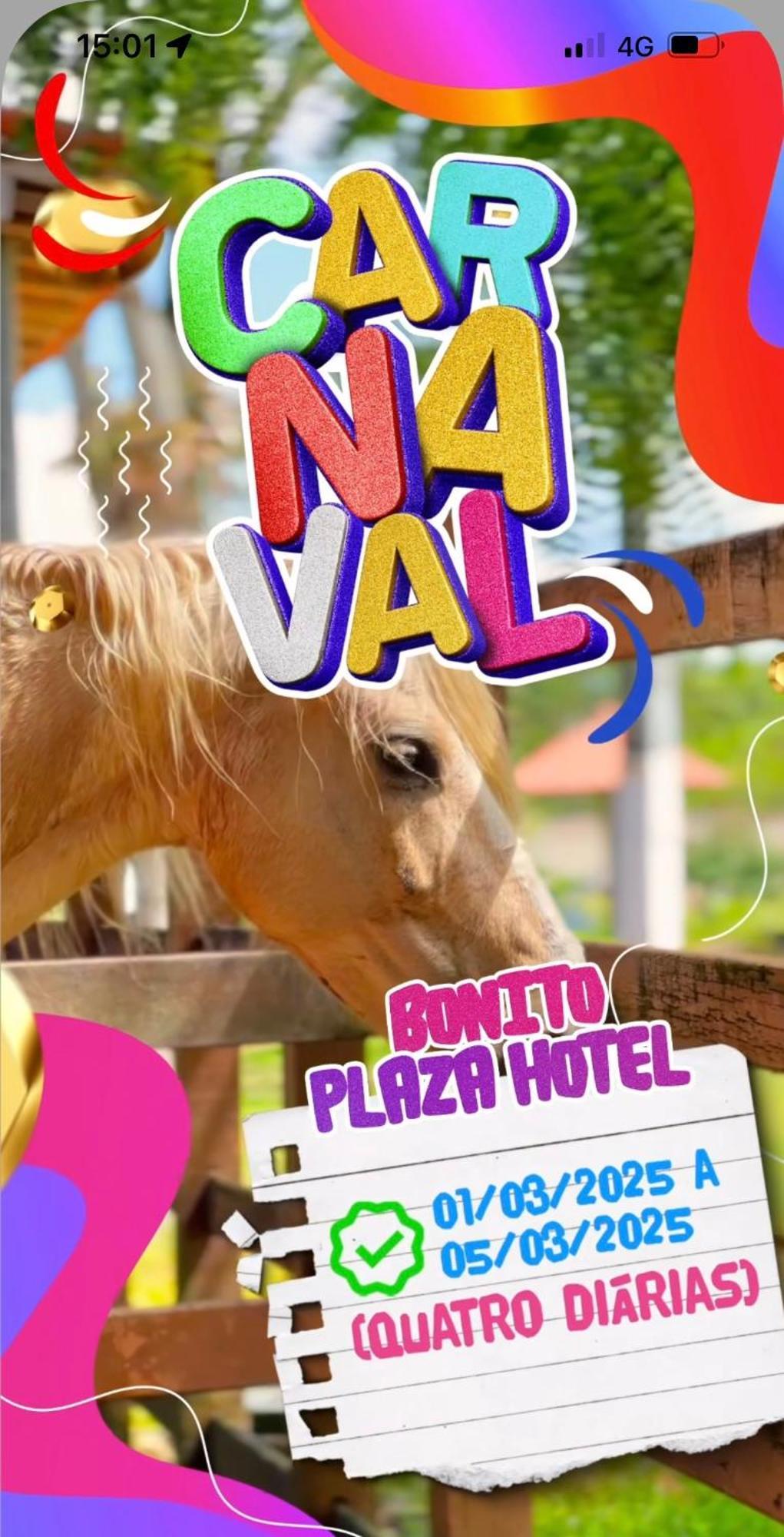 Bonito Plaza Hotel Esterno foto